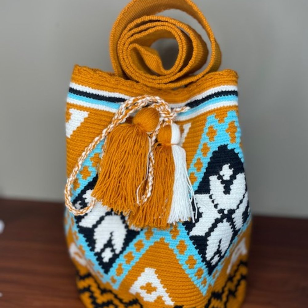 Handmade Wayuu Mochila Bag